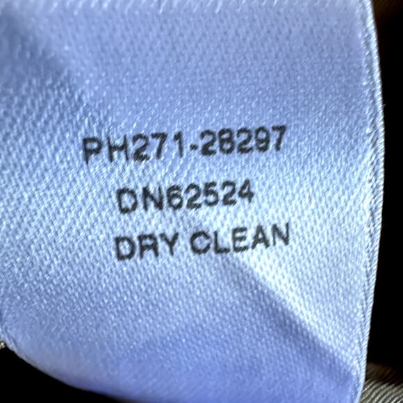 Vintage Pendleton Dress Pants Trousers 100% Virgin Wool 90s Pleated Tan 6P 28x29 - Picture 5 of 6